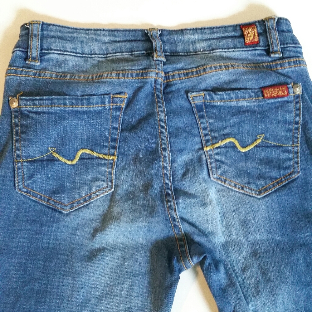 7 For All Mankind The Skinny Sz 12 - Picture 5 of 8